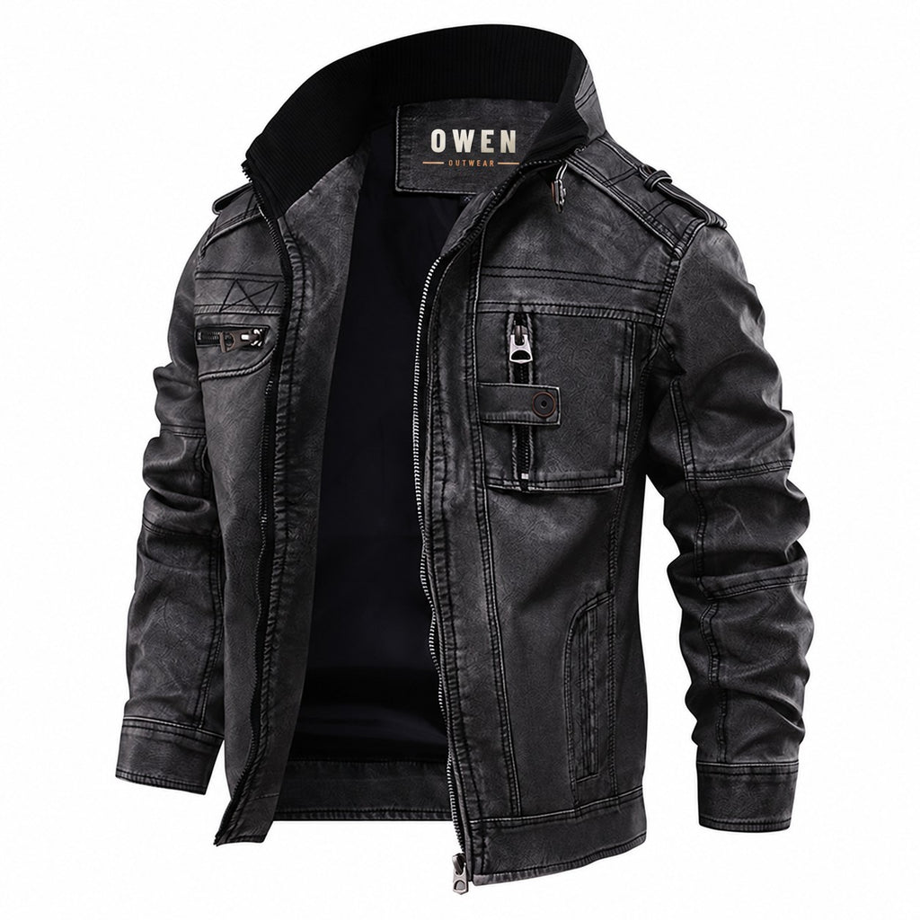 Calder Utility Jacket – Vegan Leather