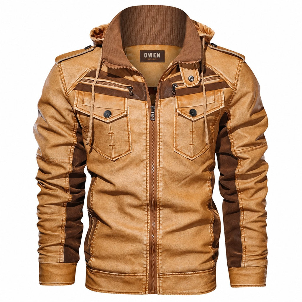 Calder Utility Jacket – Vegan Leather