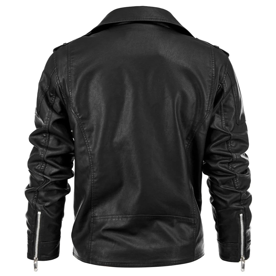Camden Double-Buckle Biker Jacket