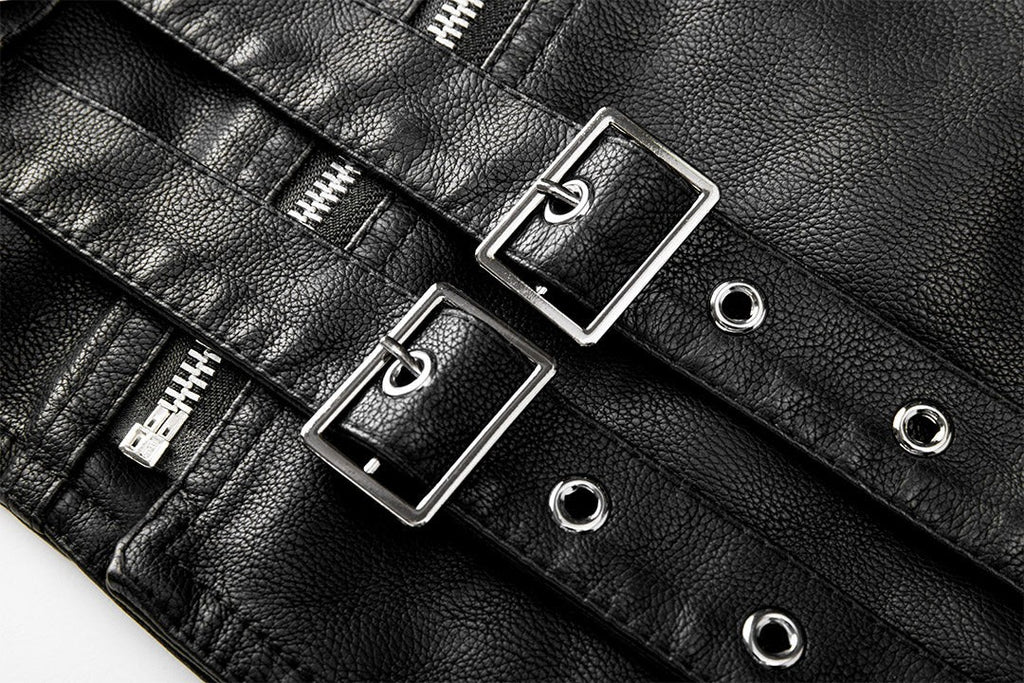 Camden Double-Buckle Biker Jacket
