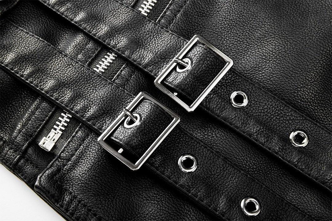 Camden Double-Buckle Biker Jacket