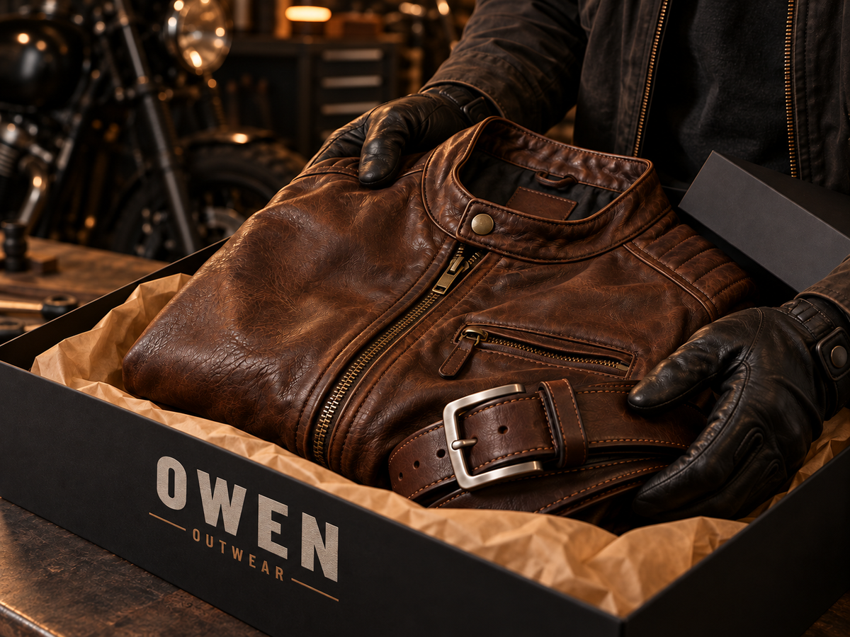 Owen Rider Bundle – Jacket + Gloves + Belt