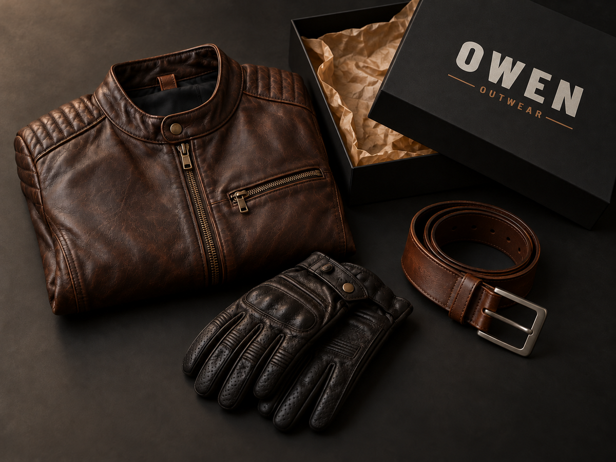 Owen Rider Bundle – Jacket + Gloves + Belt