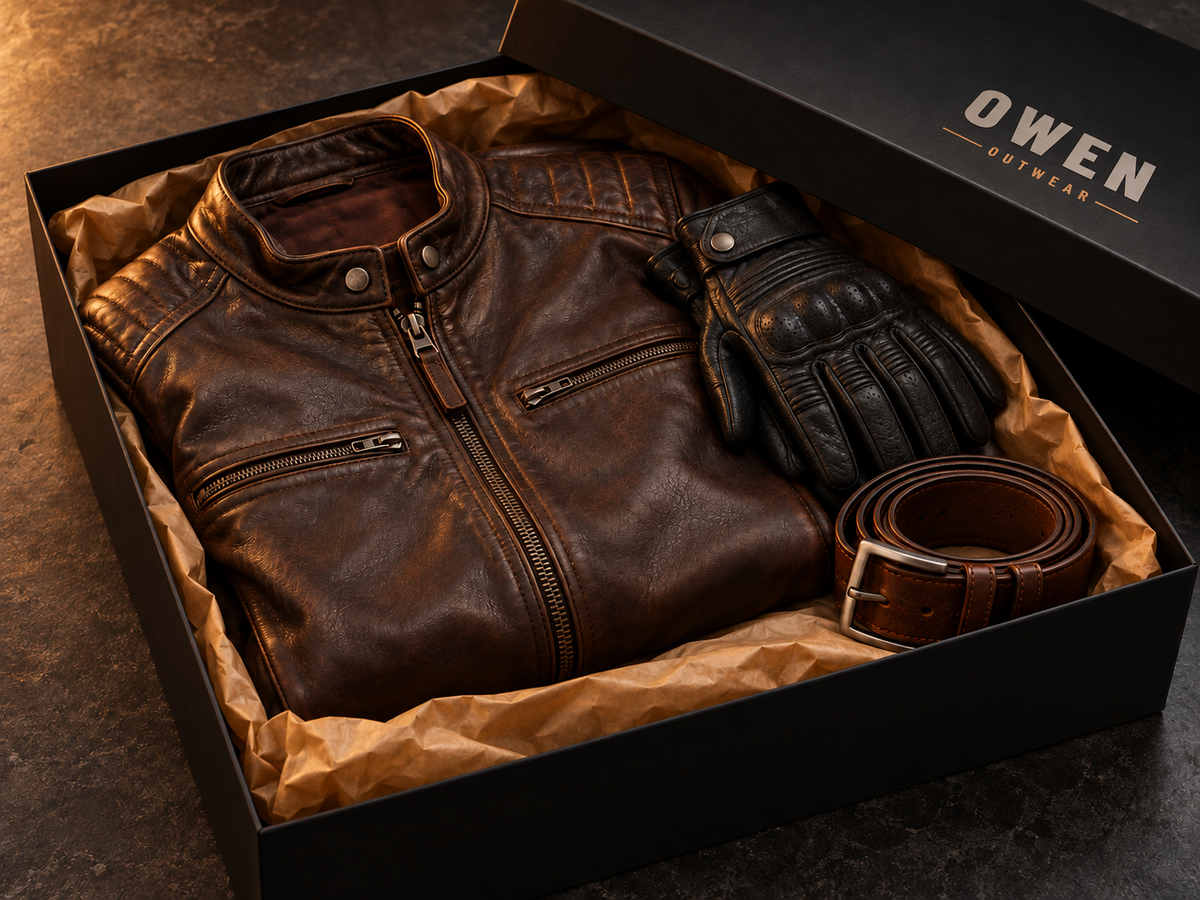 Owen Rider Bundle – Jacket + Gloves + Belt