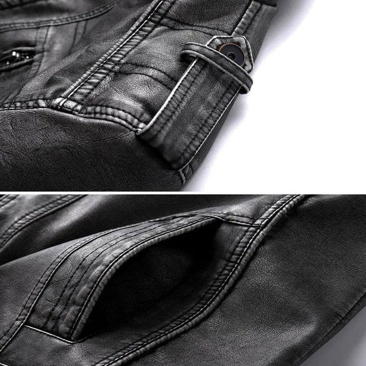 Calder Utility Jacket – Vegan Leather