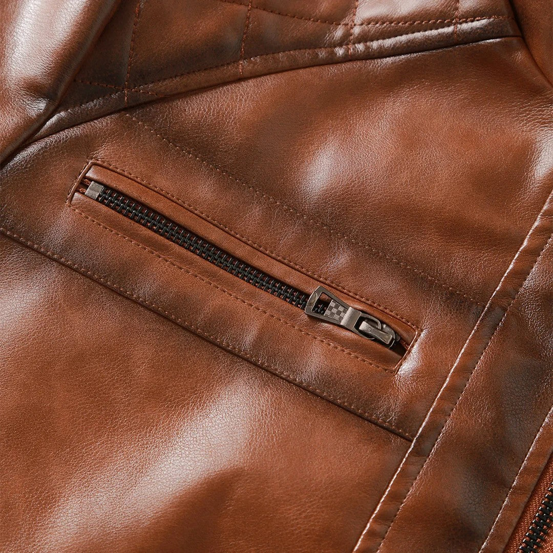 Wexford Café Racer Jacket – Vegan Leather