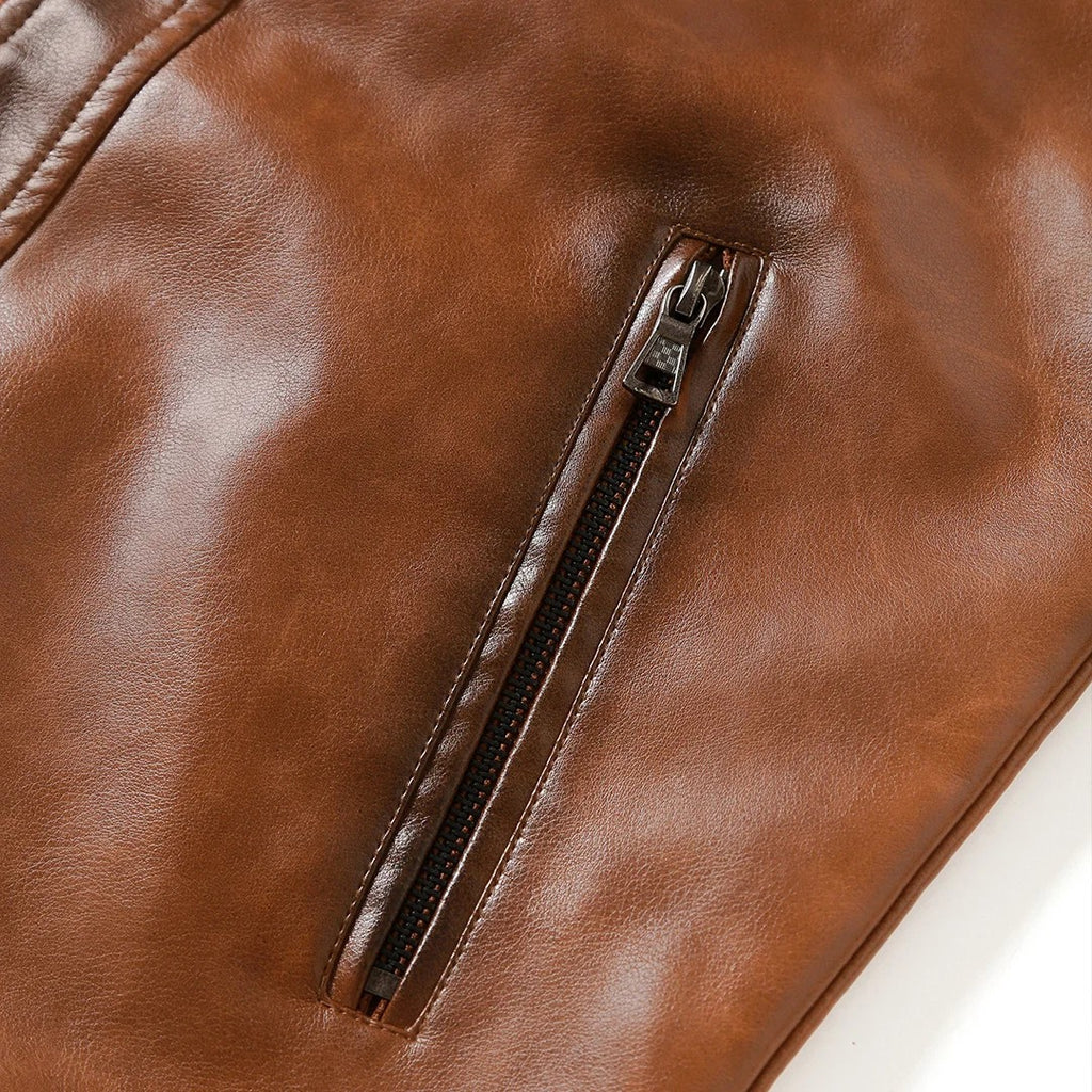 Wexford Café Racer Jacket – Vegan Leather